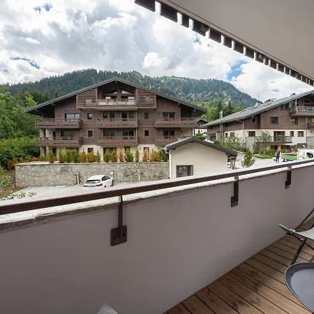 Neuf A Avec Piscine Et Espace Detente - Fr-1-569-25 Lägenhet Megève